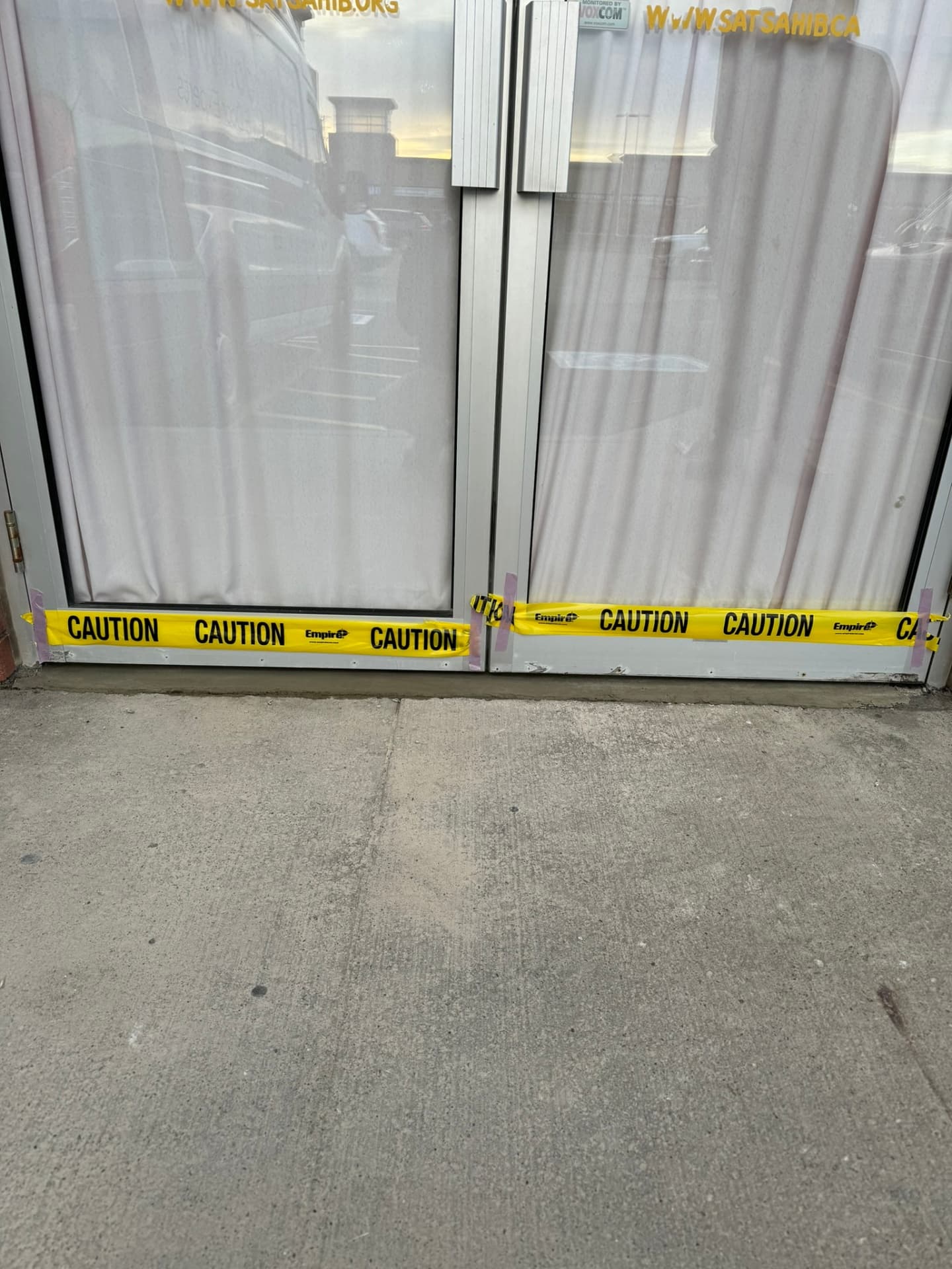 Concrete Footing & Threshold Installation